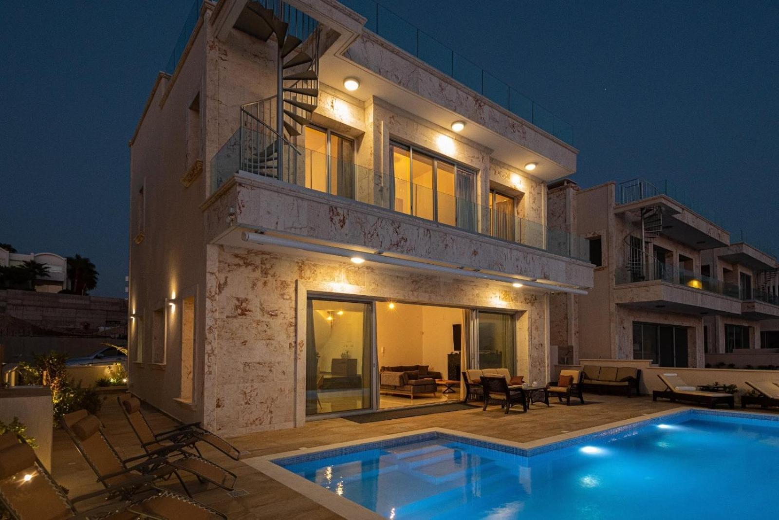 Olymp Luxury Villa D - Luxury Escape With Direct Beach Access And Unique Sunsets Paphos Exteriör bild