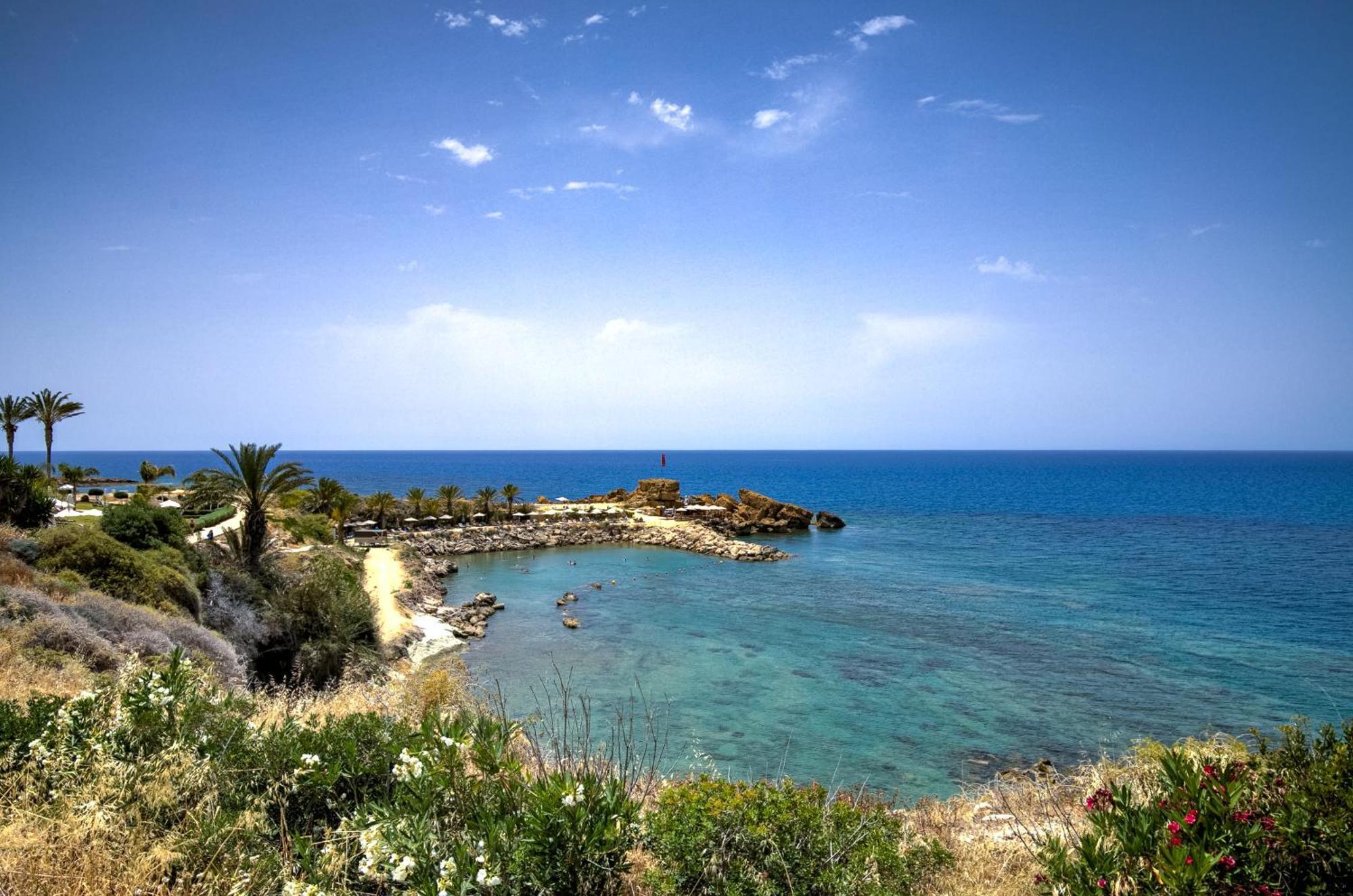 Olymp Luxury Villa D - Luxury Escape With Direct Beach Access And Unique Sunsets Paphos Exteriör bild